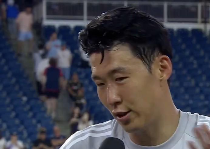 孙兴慜：我享受在洛杉矶FC的每一刻；客场赢球的感觉更加美妙